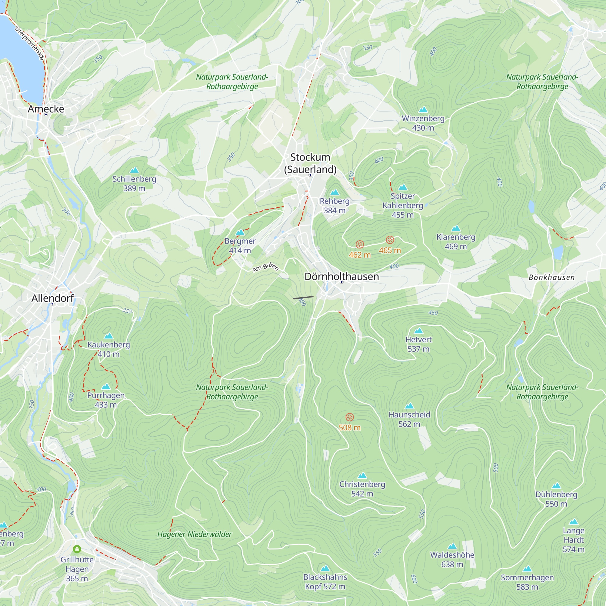 SGV-Hütte map