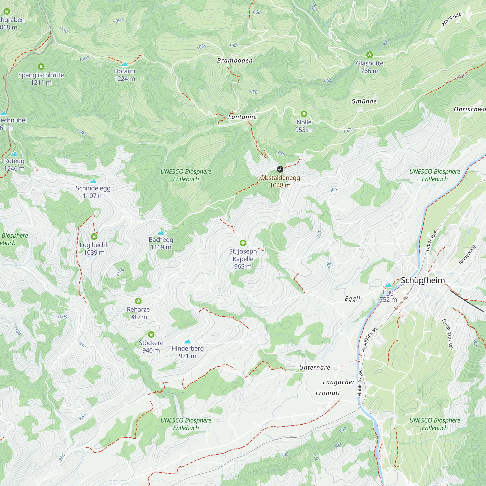 St. Joseph Kapelle map