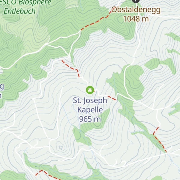 Map of St. Joseph Kapelle