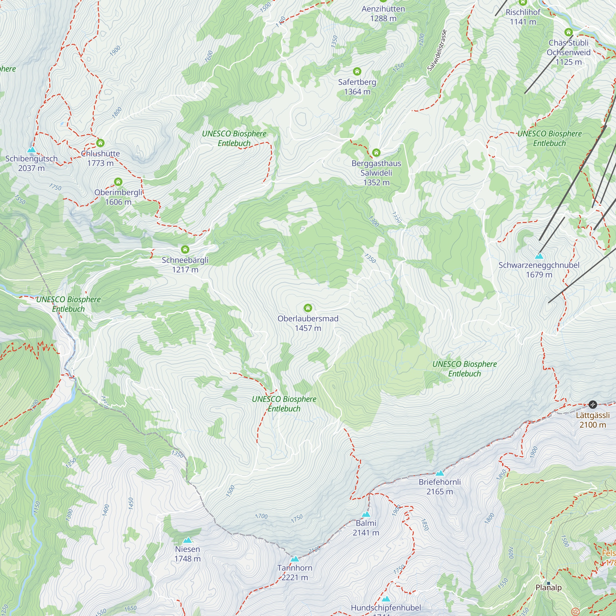 Oberlaubersmad map