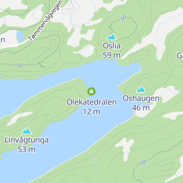 Map of Olekatedralen