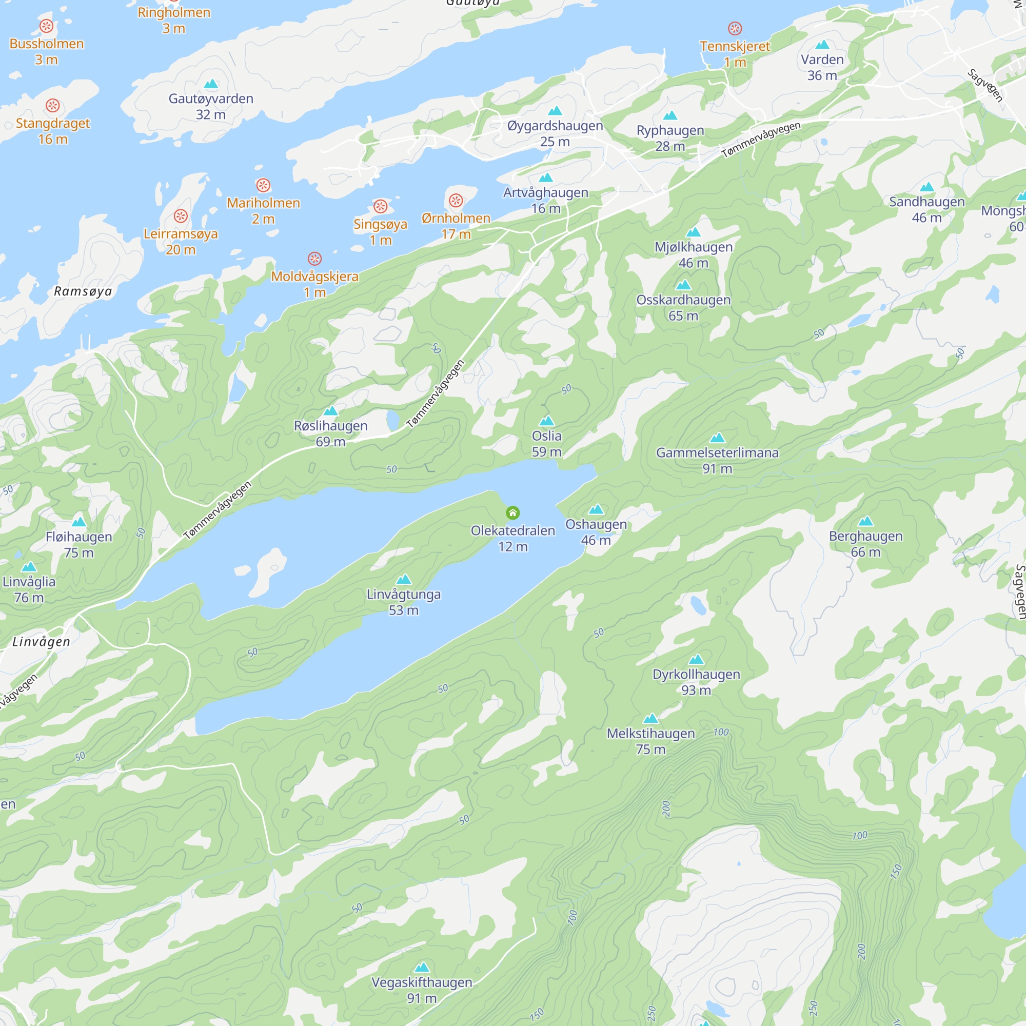 Olekatedralen map