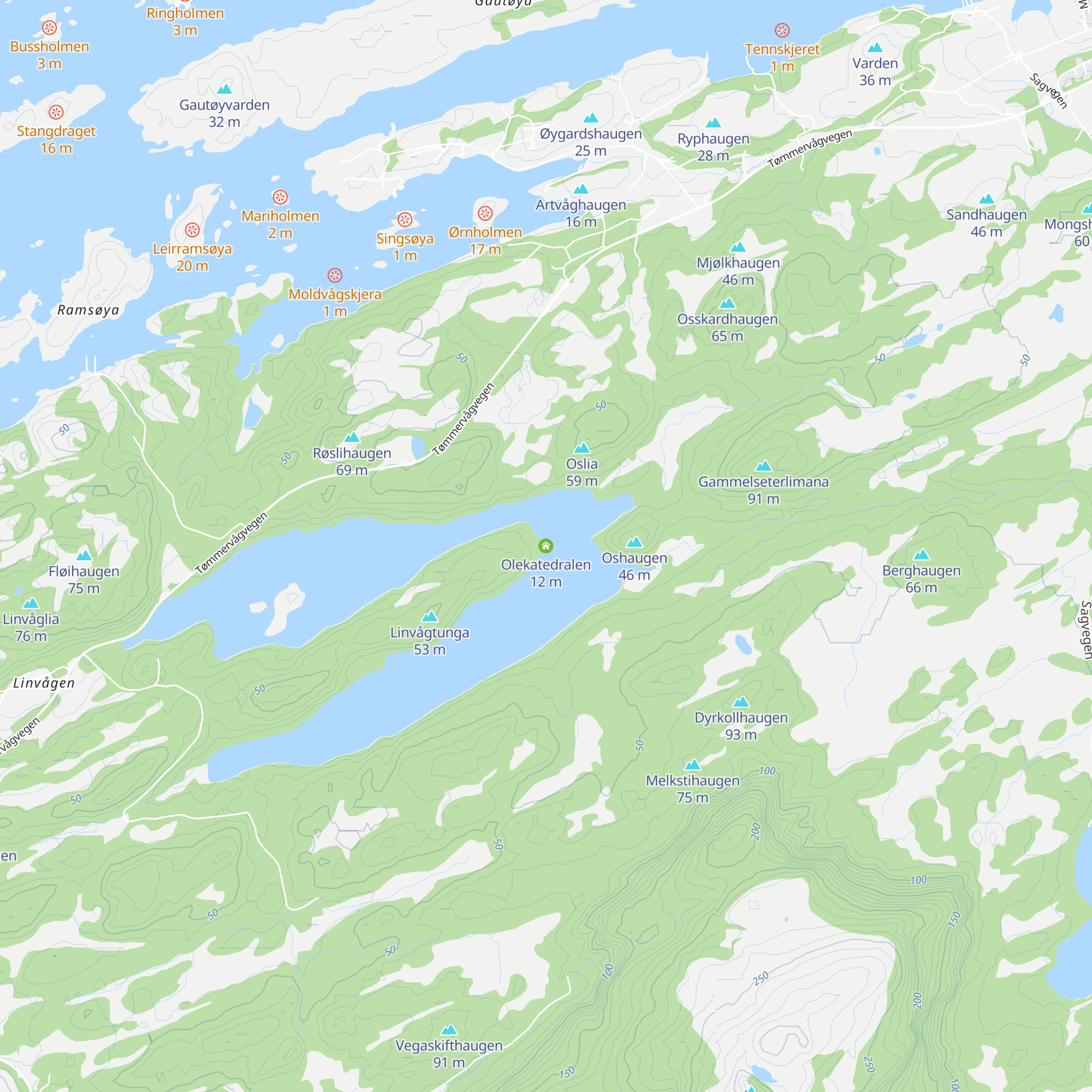 Olekatedralen map