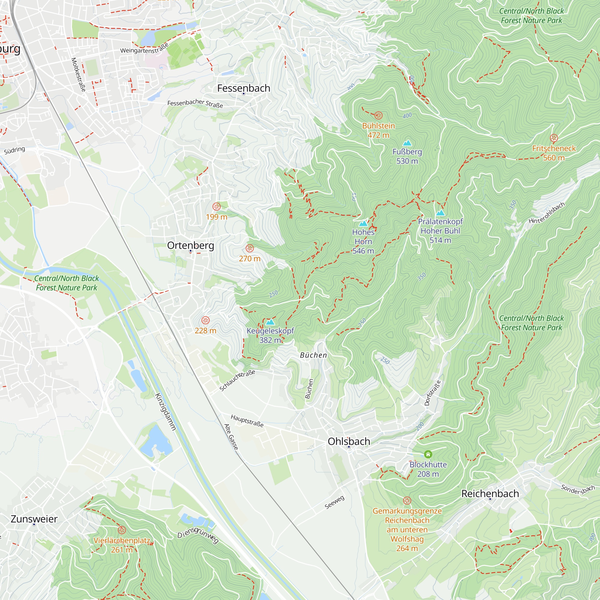 Horn-Seppli-Hütte map