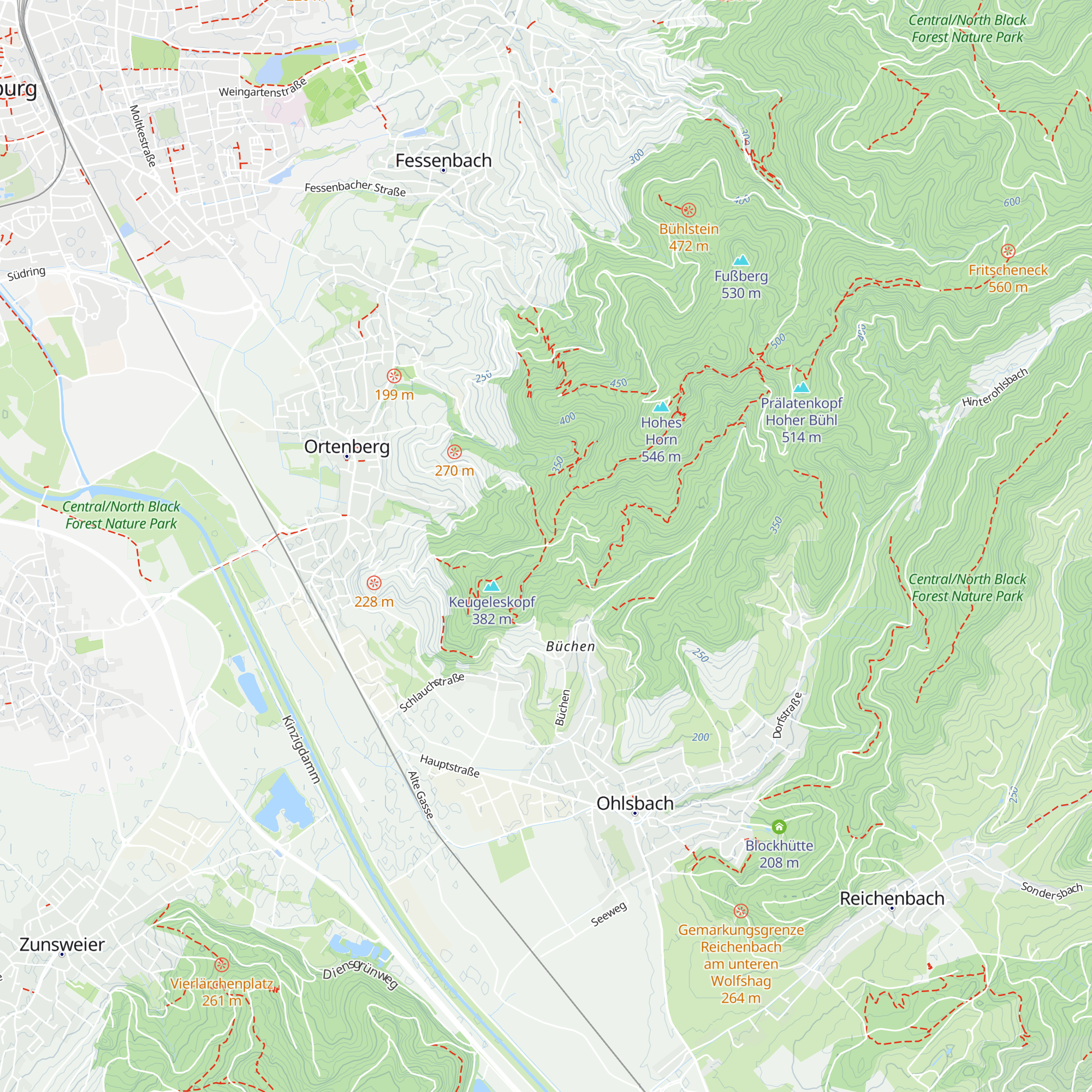 Horn-Seppli-Hütte map