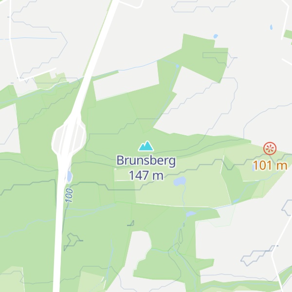 Map of Brunsberg