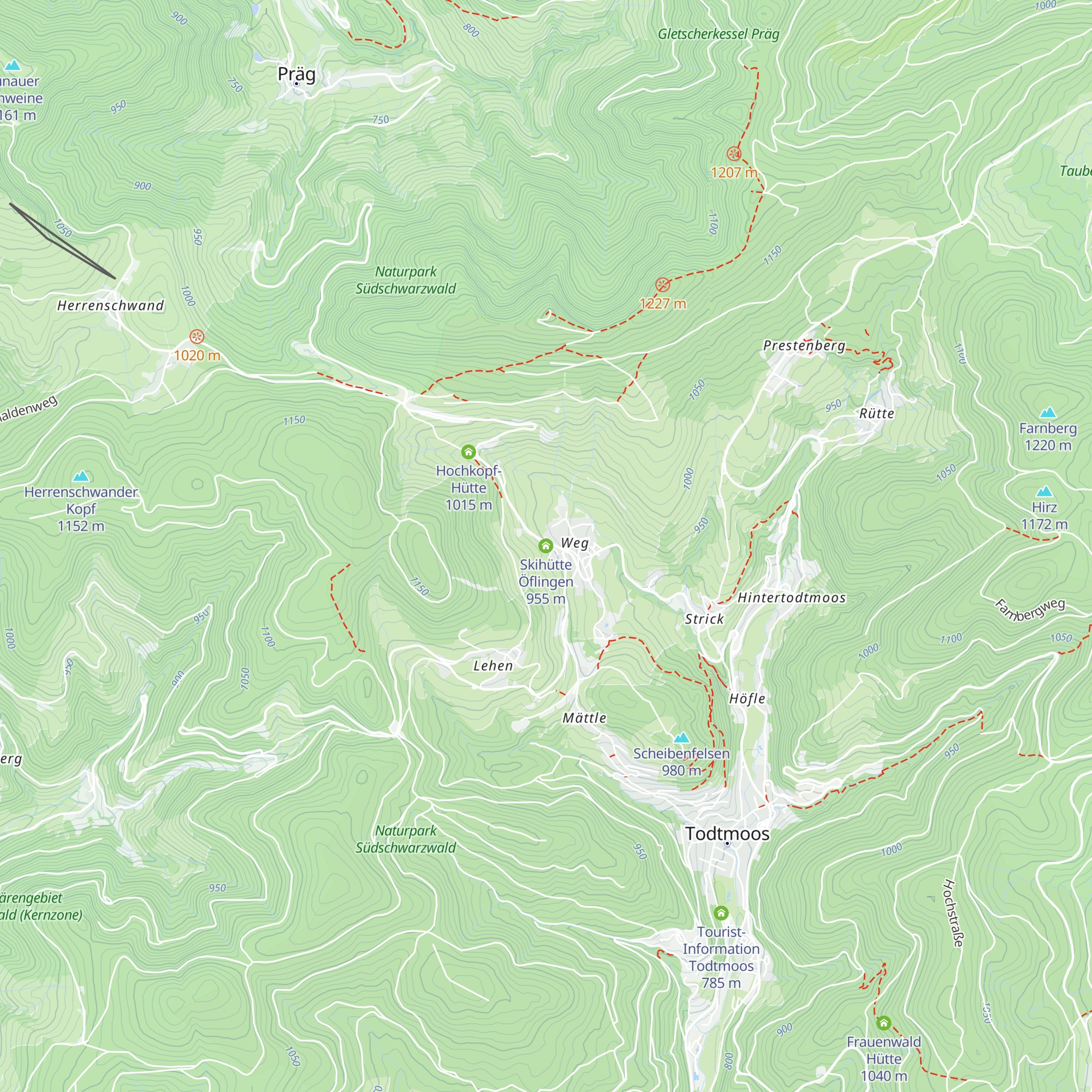 Skihütte Öflingen map