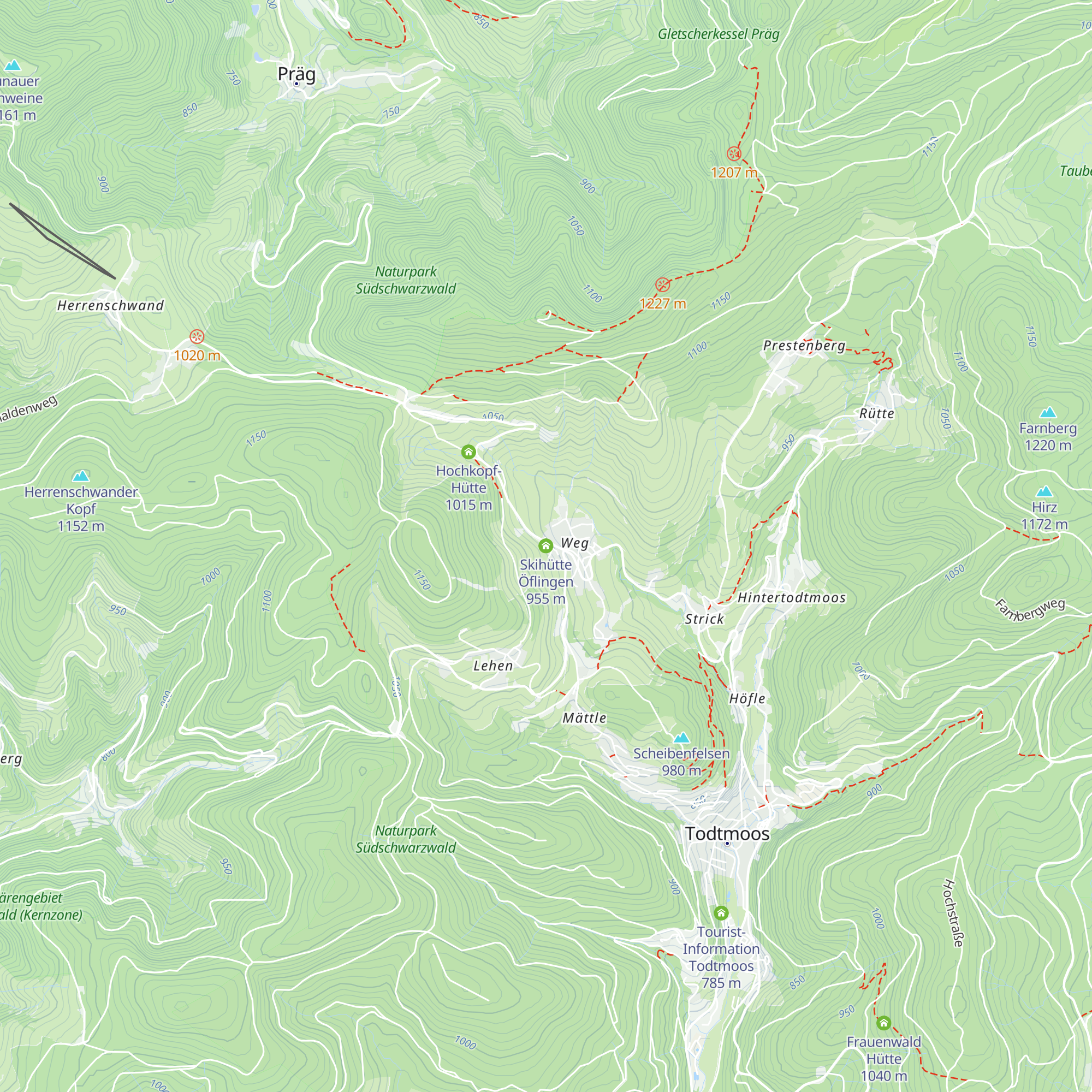 Skihütte Öflingen map