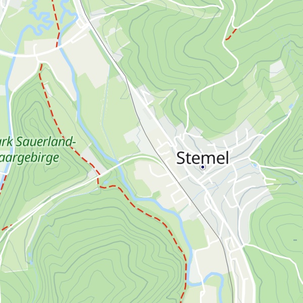 Map of Grillhütte Stemel