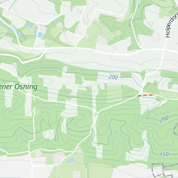 Map of Lienener Berg