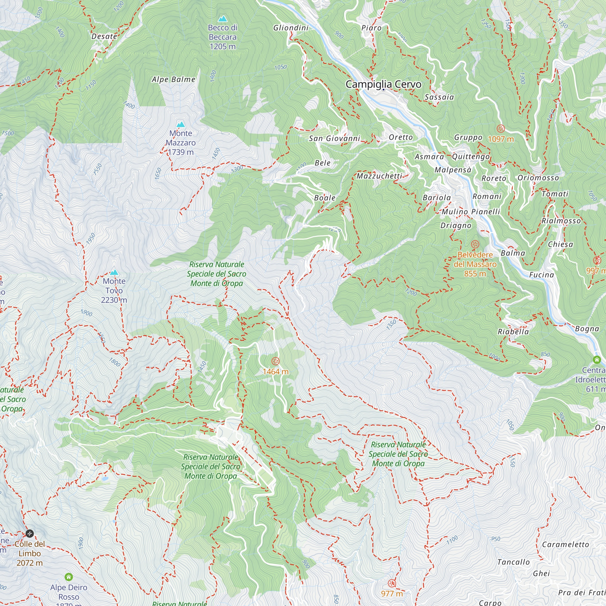 Locanda Galleria Rosazza map