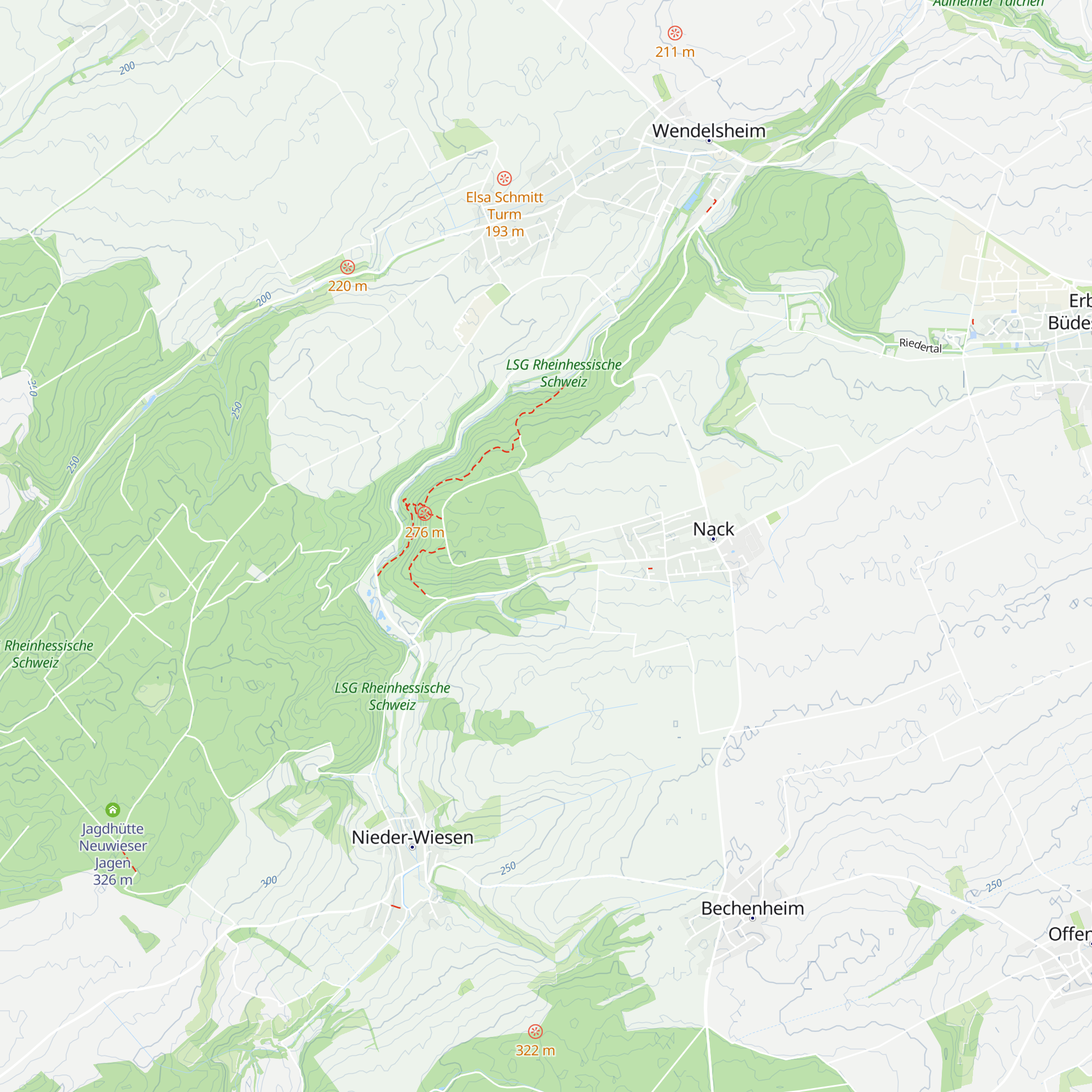 Andreashütte map