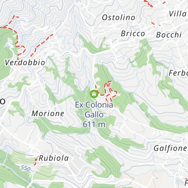 Map of Ex Colonia Gallo