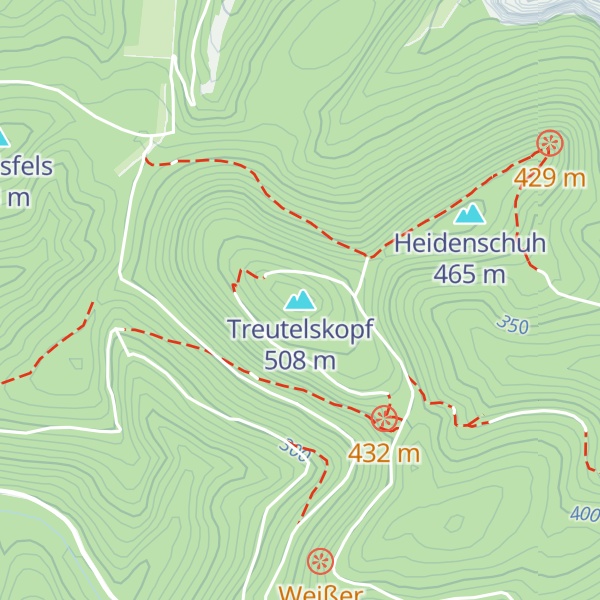 Map of Treutelskopf