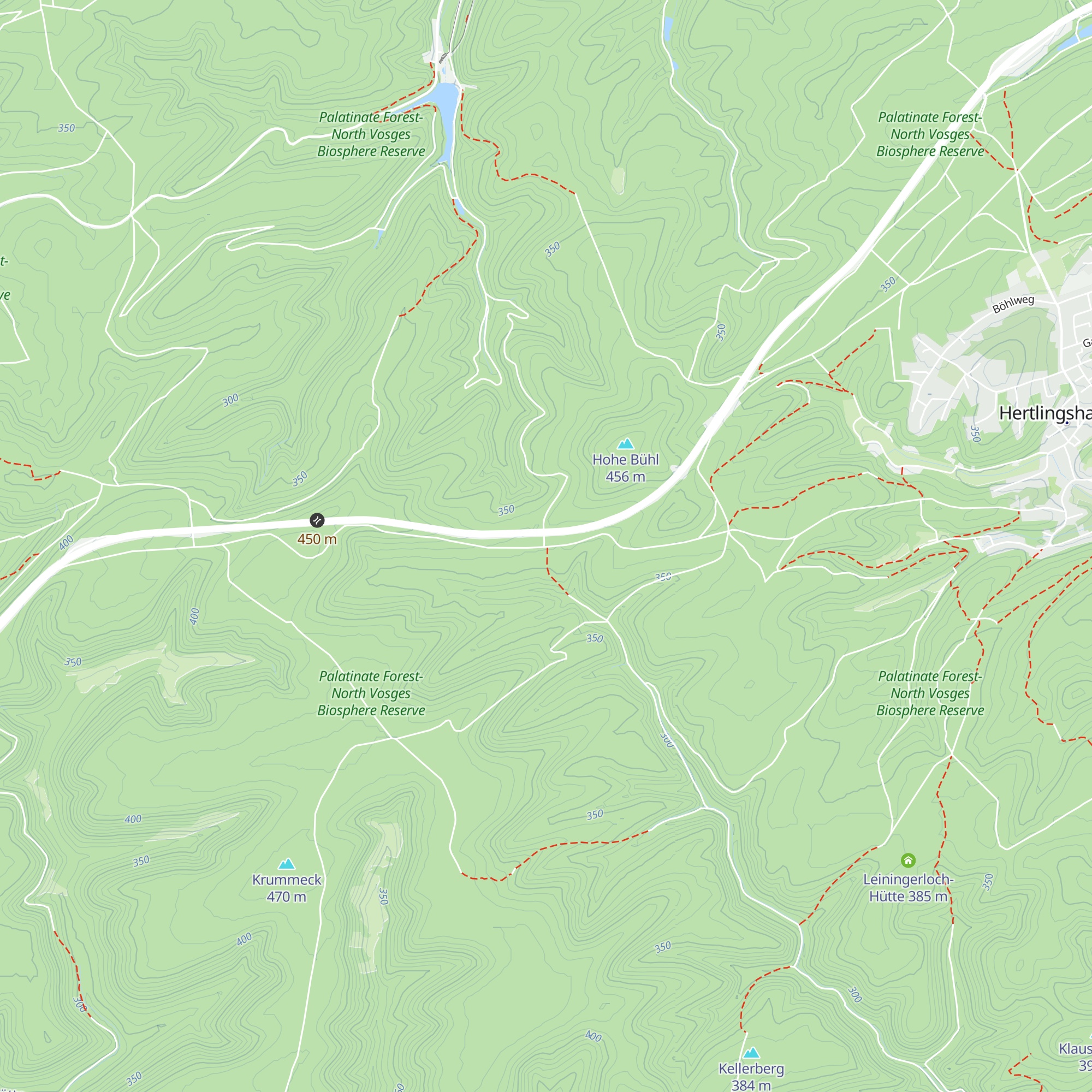 Blockhütte „Gemeinde Wattenheim“ map