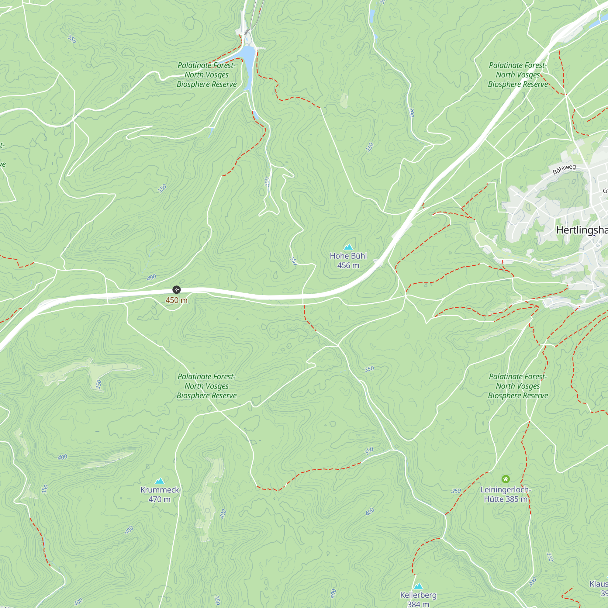 Blockhütte „Gemeinde Wattenheim“ map