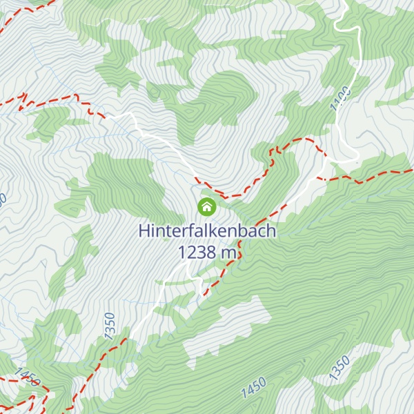Map of Hinterfalkenbach