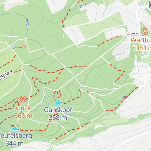 Map of Schreiber-Hütte