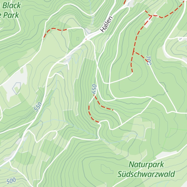 Map of Lahrer Hütte