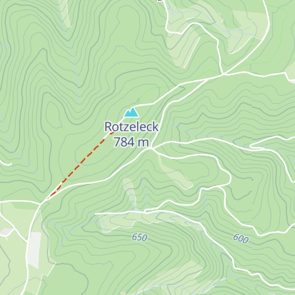Map of Kohlhütte