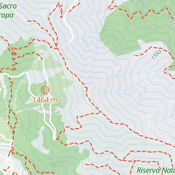 Map of Monte Becco
