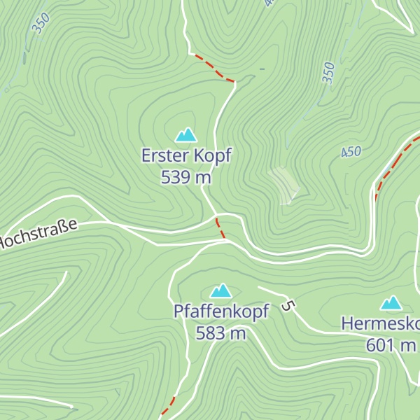 Map of Schutzhütte am Lärchengarten