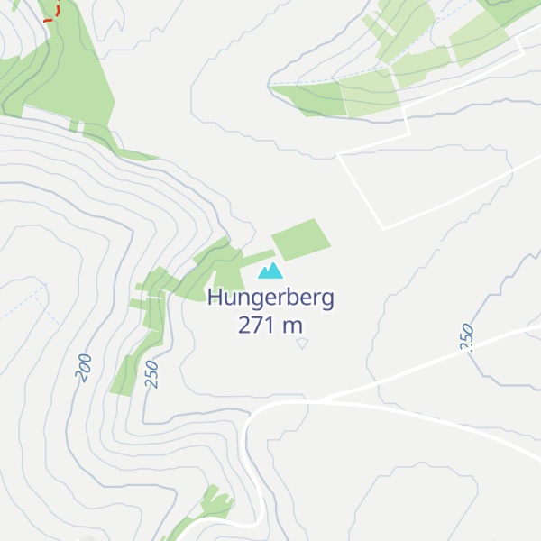 Map of Hungerberg