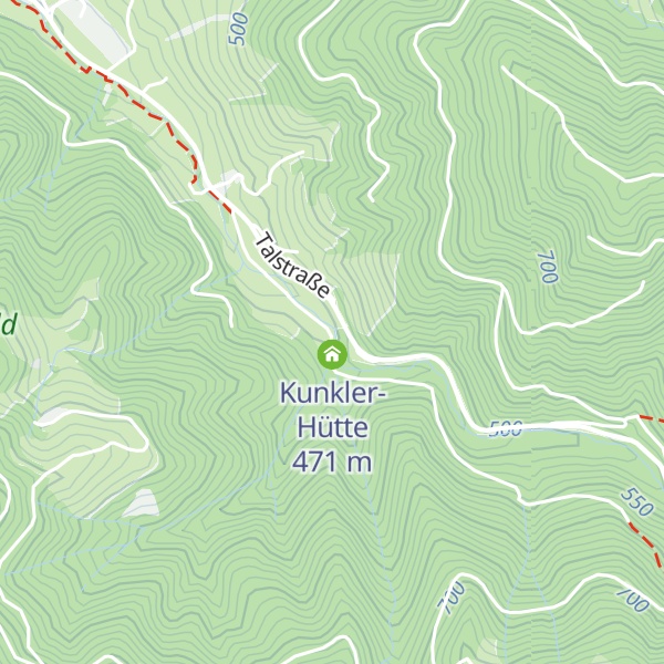 Map of Albert-Schweitzer-Hütte