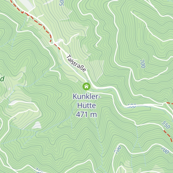 Map of Kunkler-Hütte