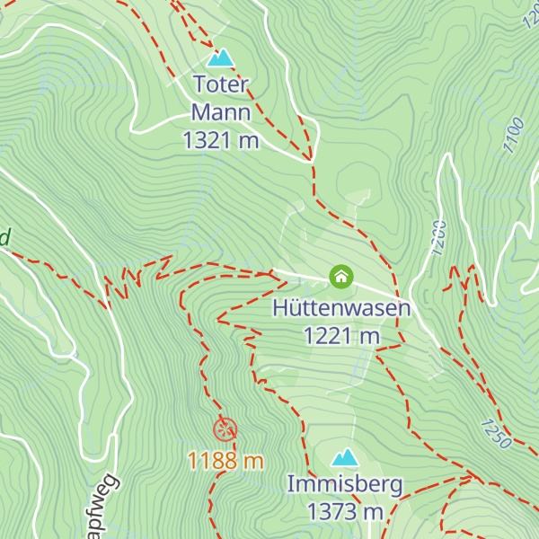 Map of Hüttenwasenhütte