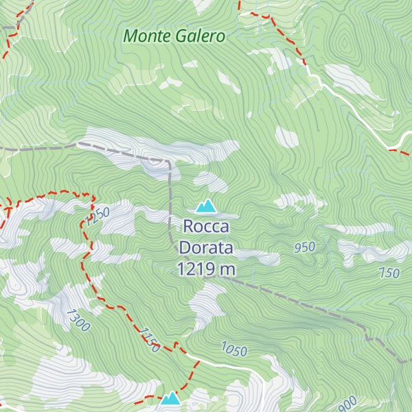 Map of Rocca Dorata