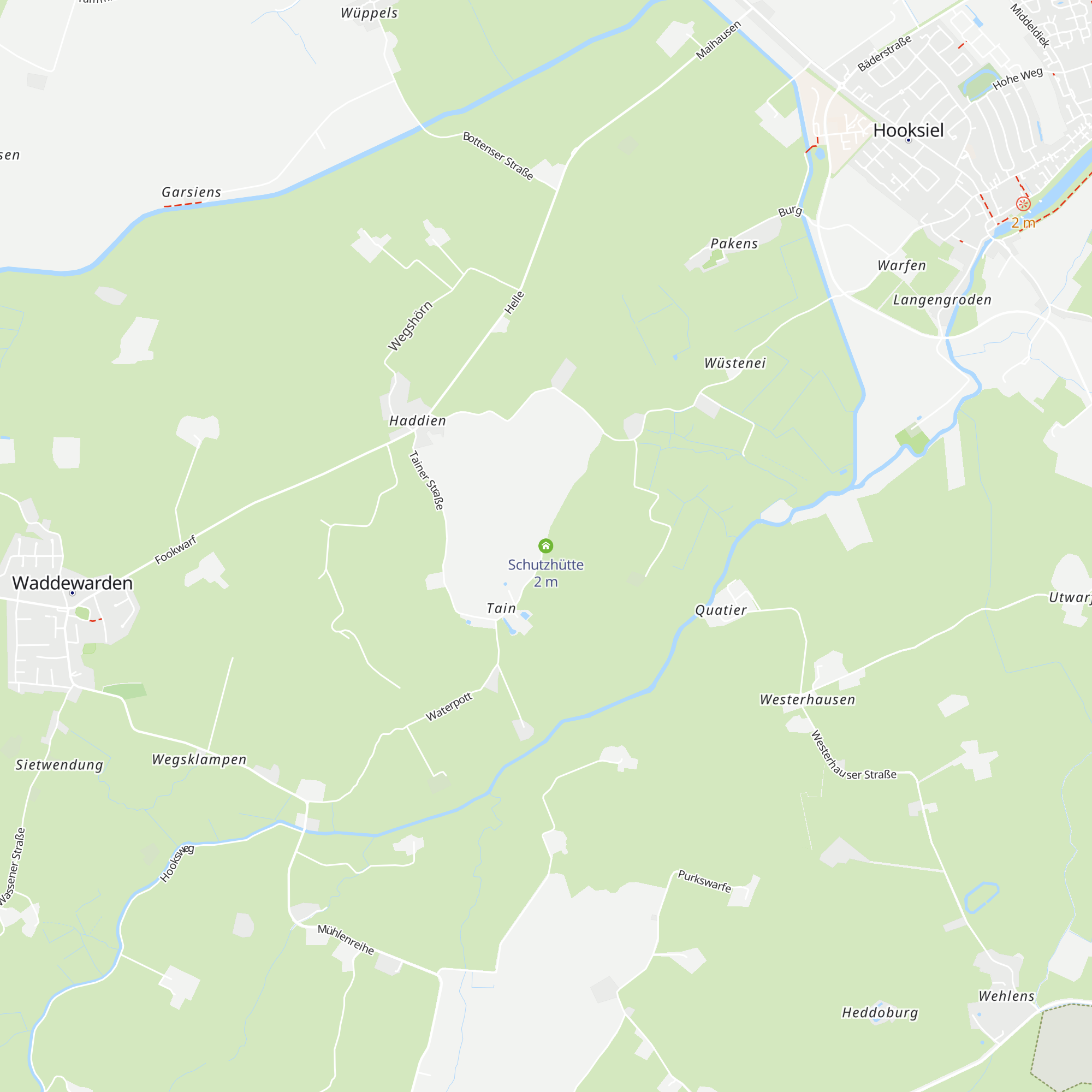 Schutzhütte map
