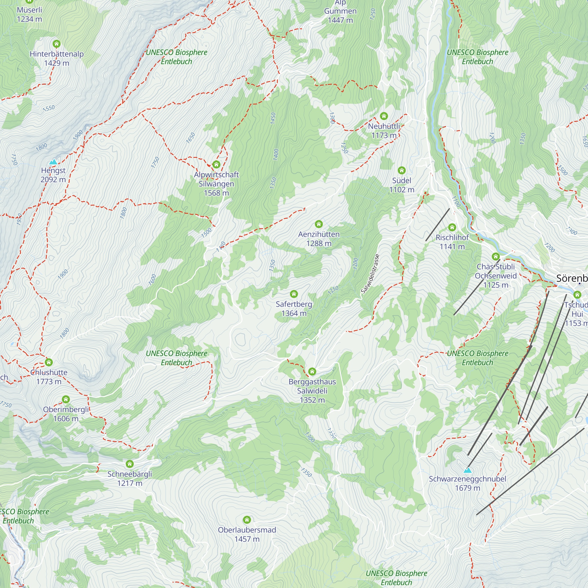 Safertberg map