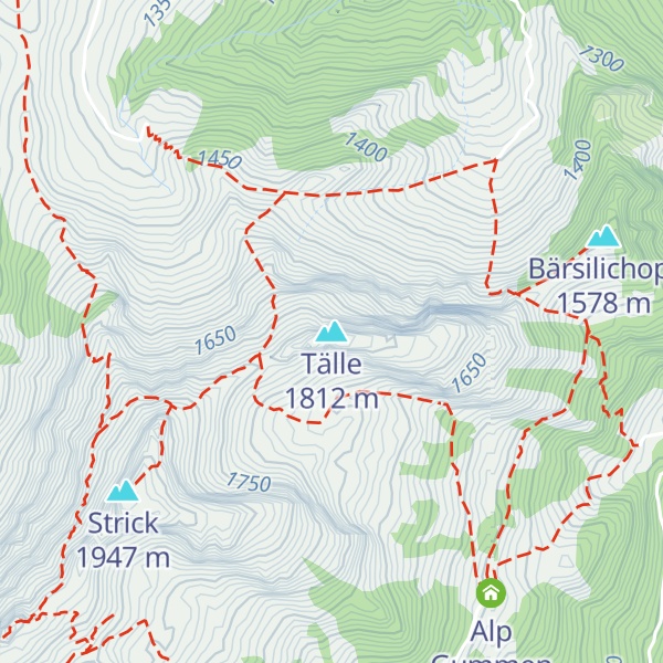 Map of Tälle