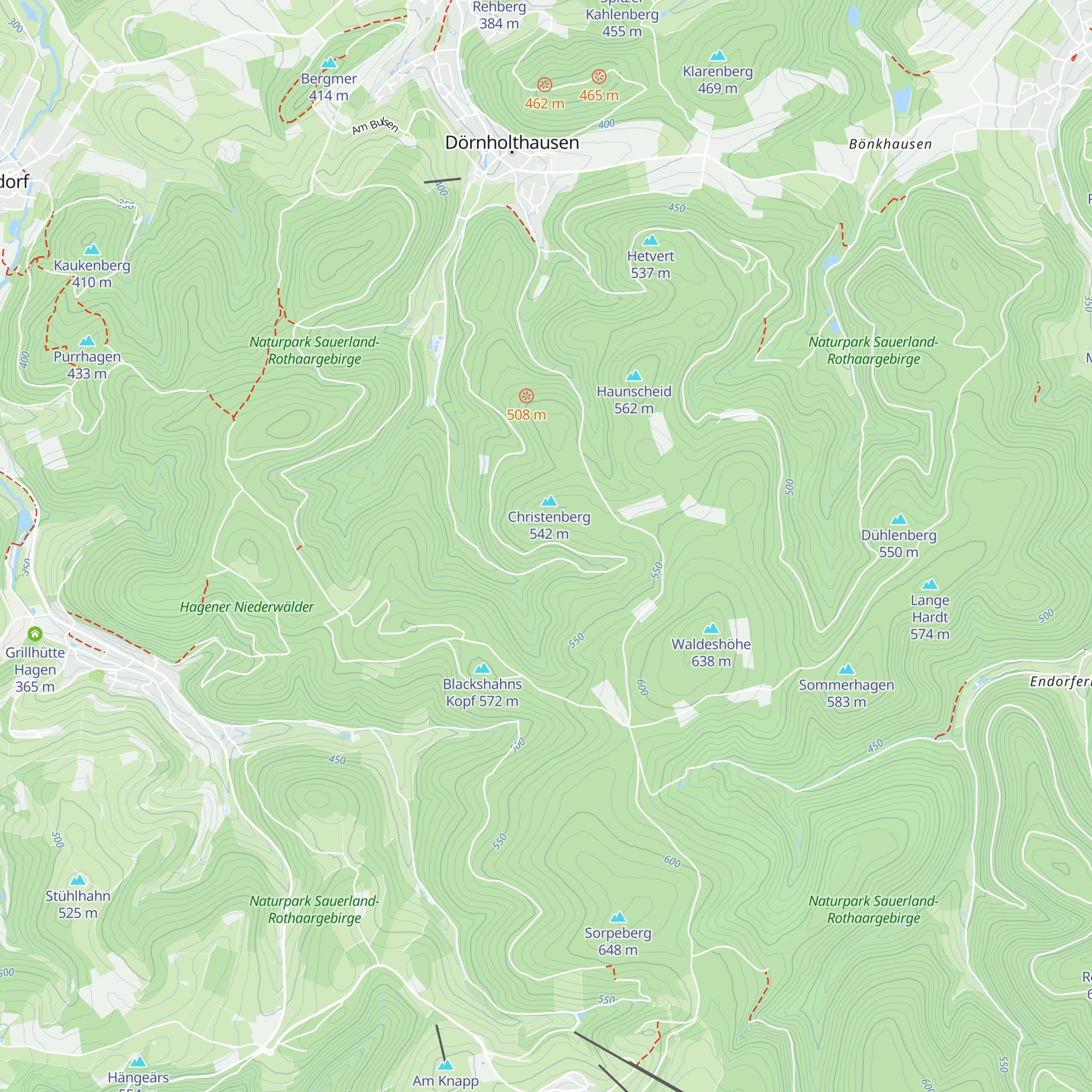 Ossenstein Hütte map
