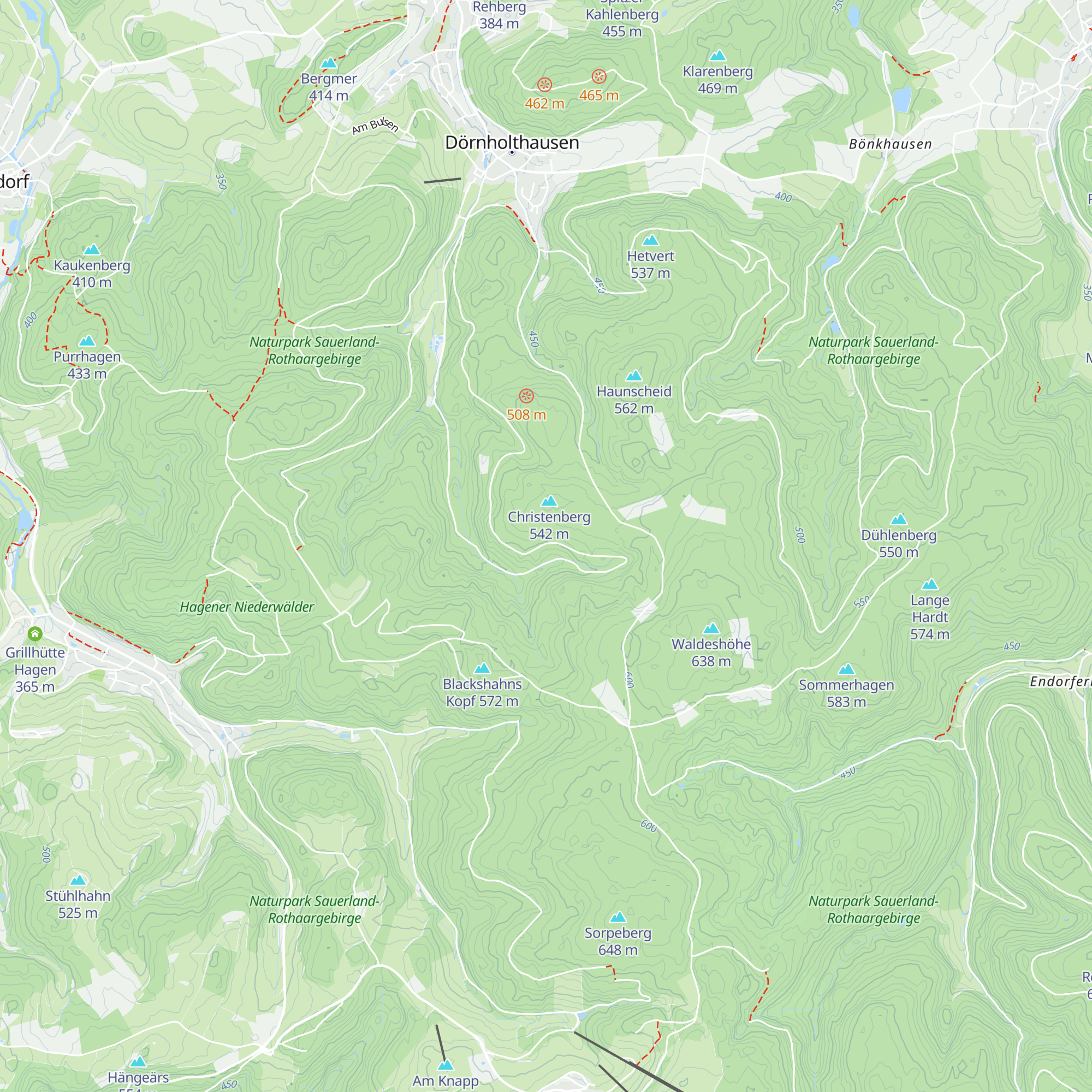 Ossenstein Hütte map