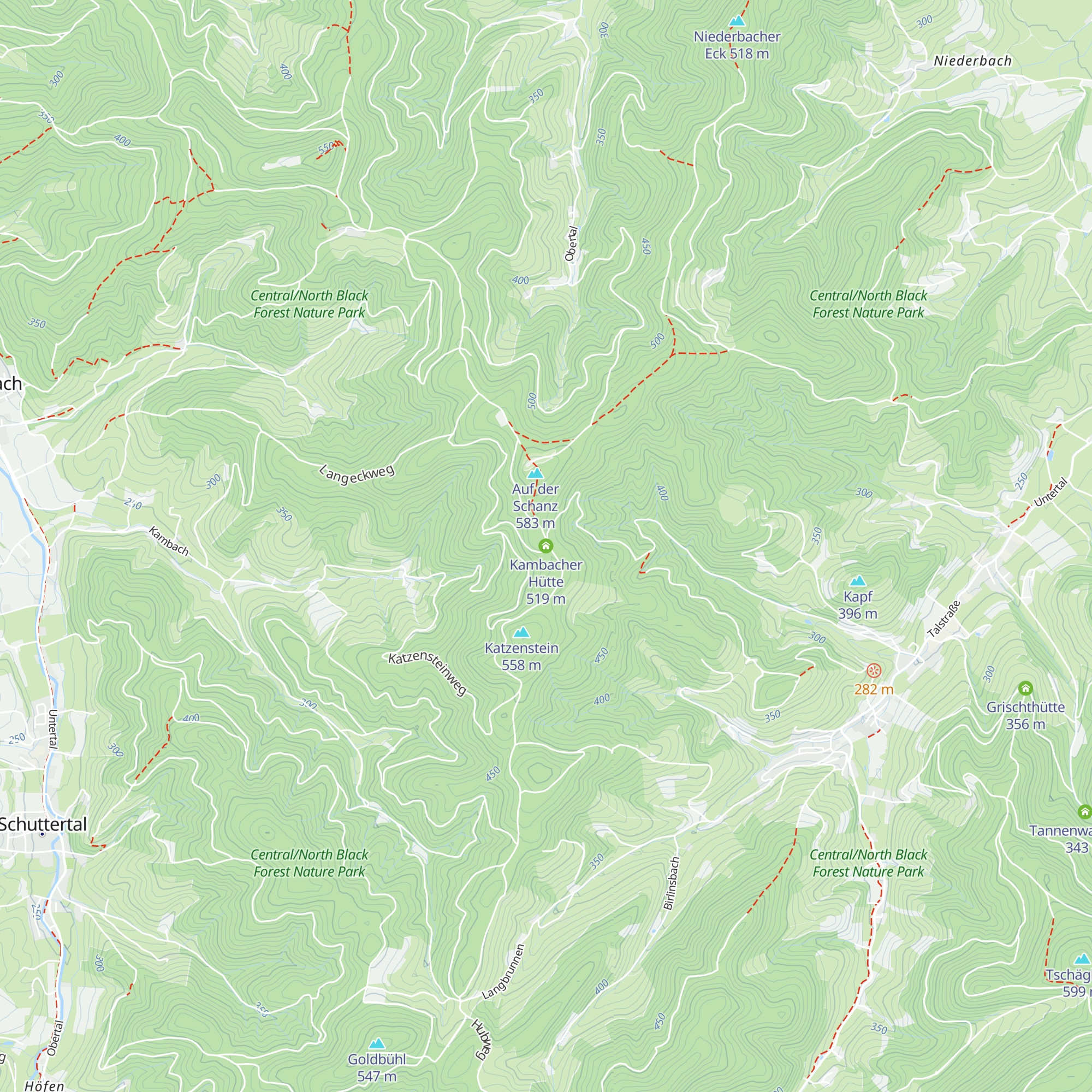 Kambacher Hütte map