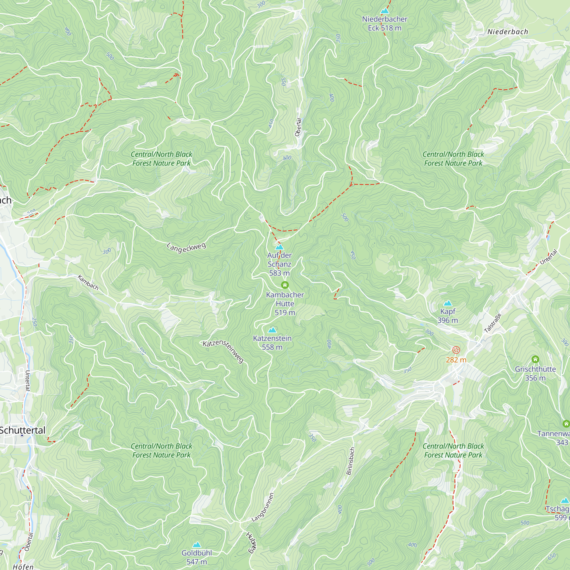Kambacher Hütte map