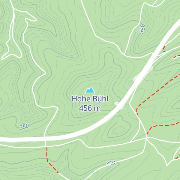 Map of Hohe Bühl