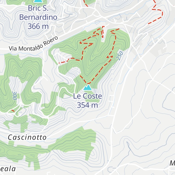 Map of Le Coste