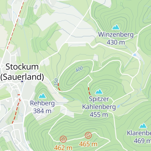 Map of Stumpfer Kahlenberg