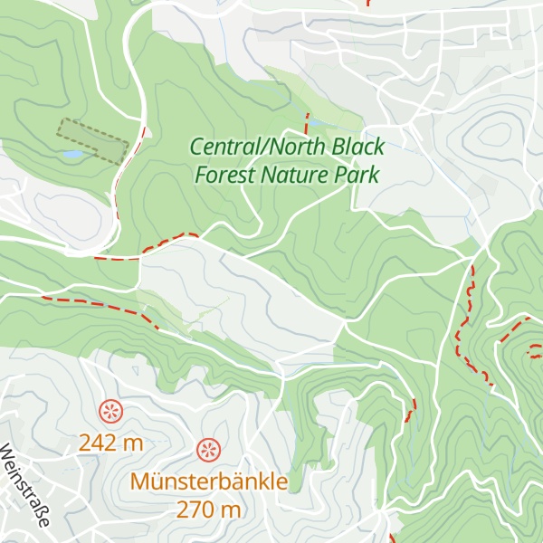 Map of Wetterhütte Neuer Berg