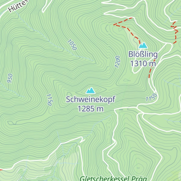 Map of Schweinekopf