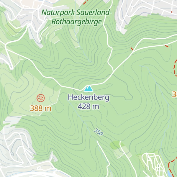 Map of Heckenberg