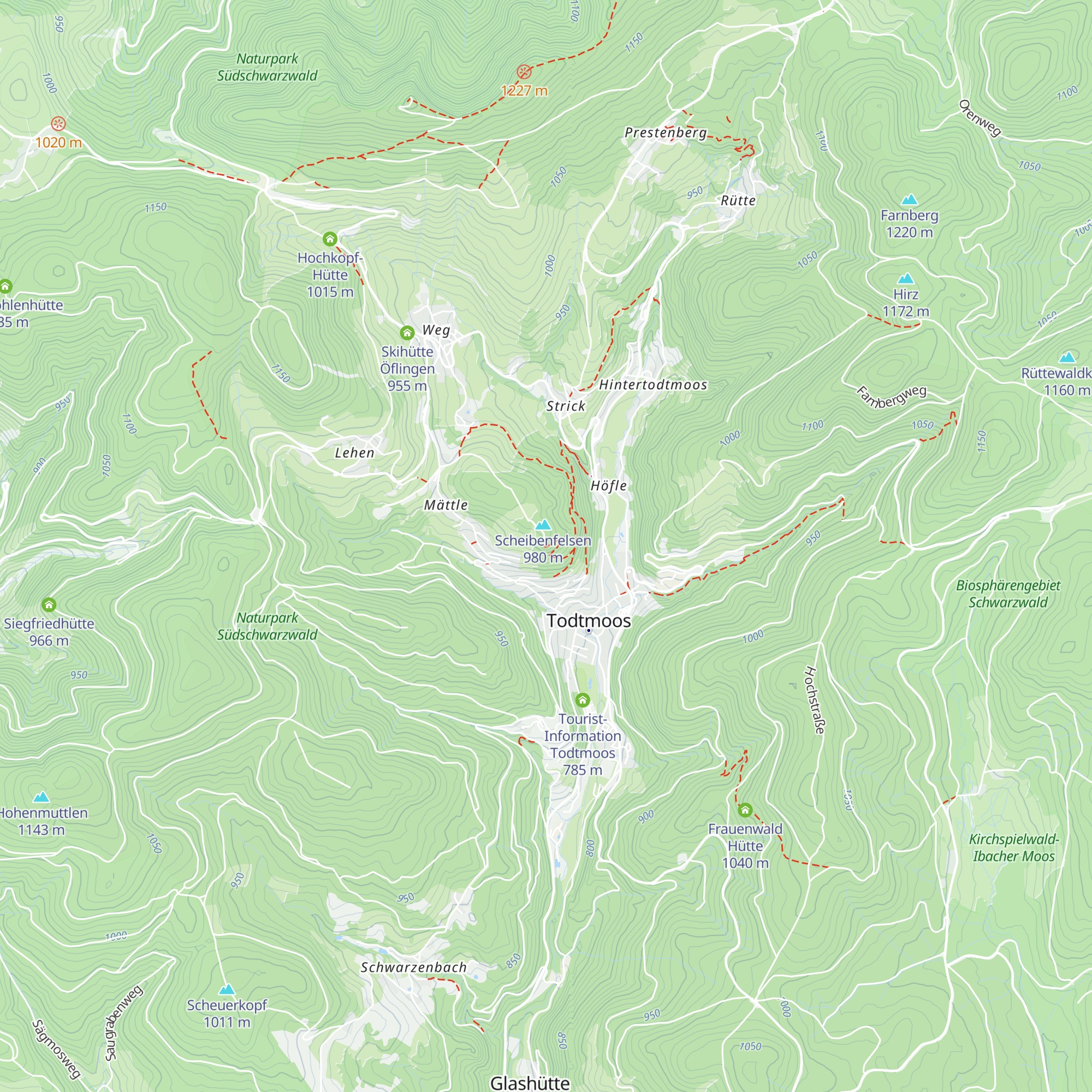 Rudolf-Jordan-Hütte map