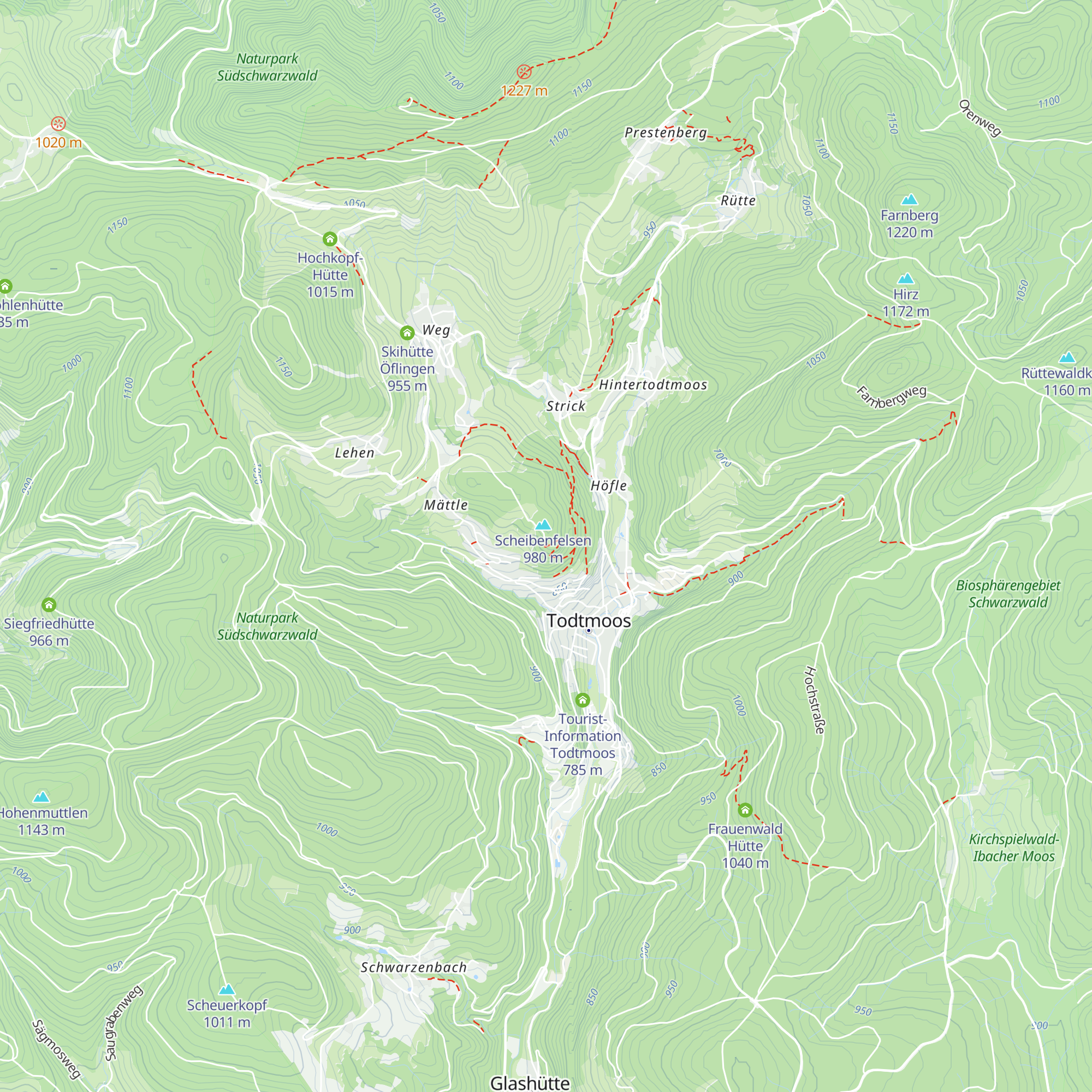 Rudolf-Jordan-Hütte map