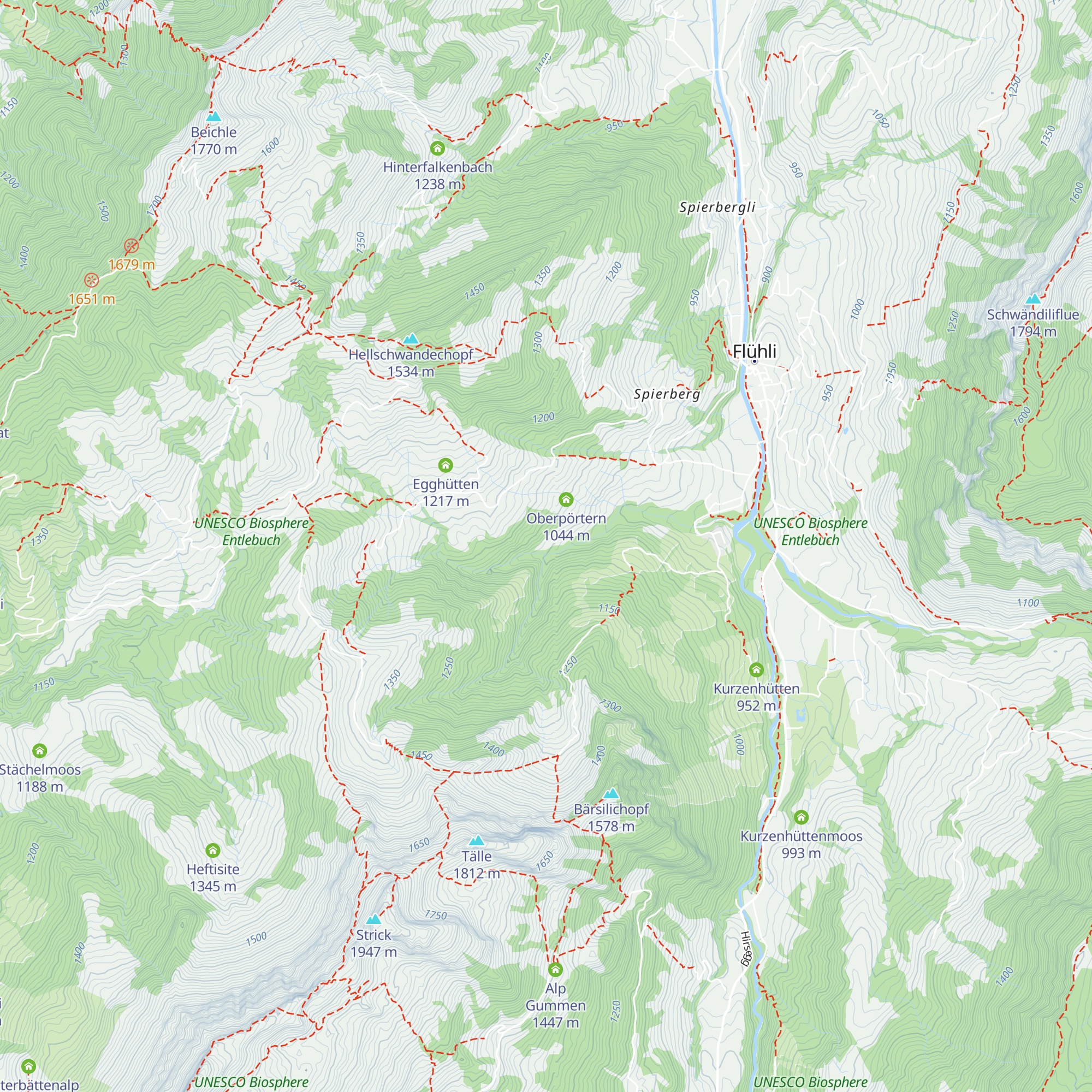 Hinterpörtern map