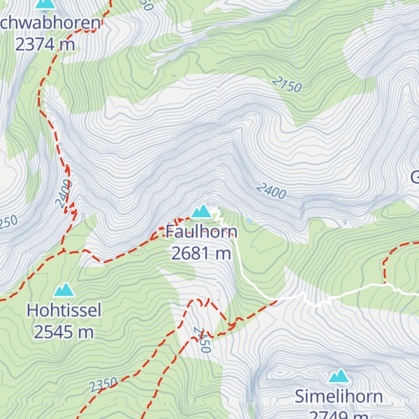 Map of Berghotel Faulhorn