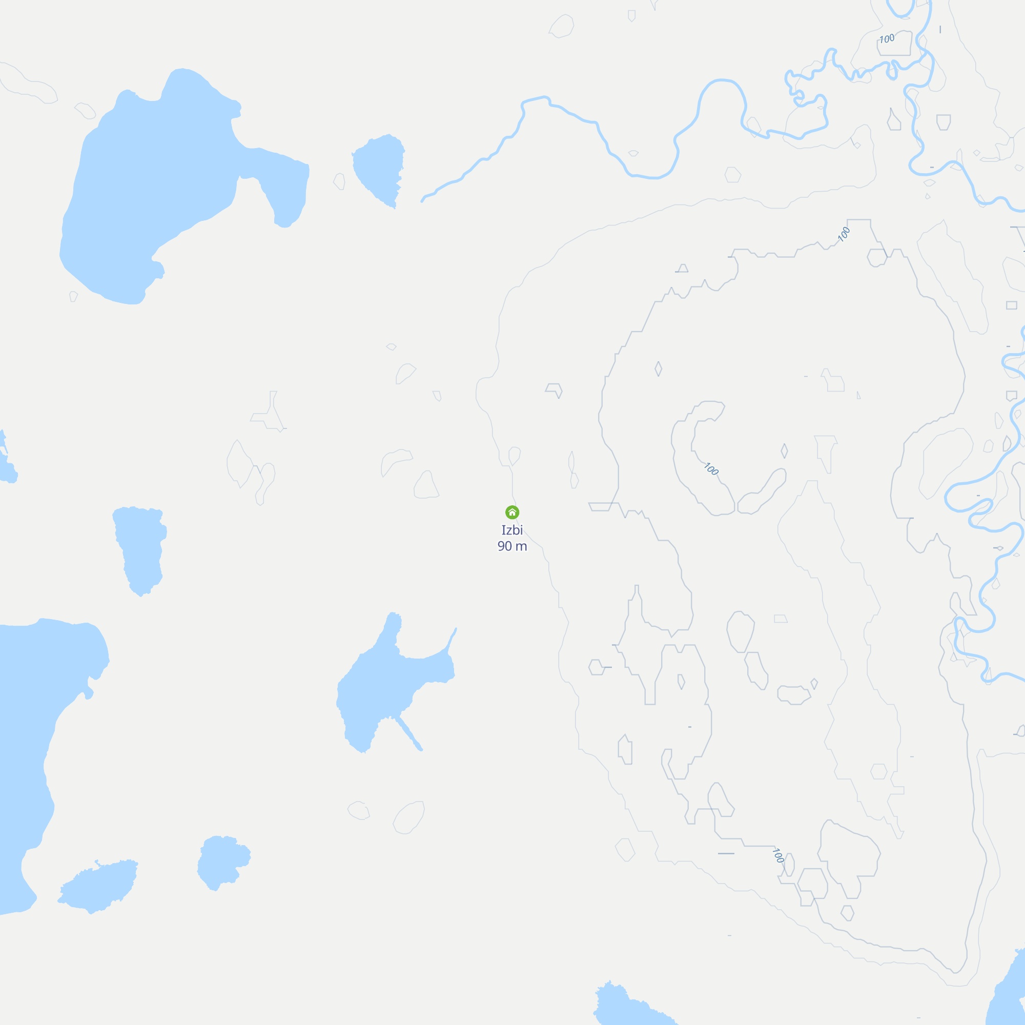 Izbi map