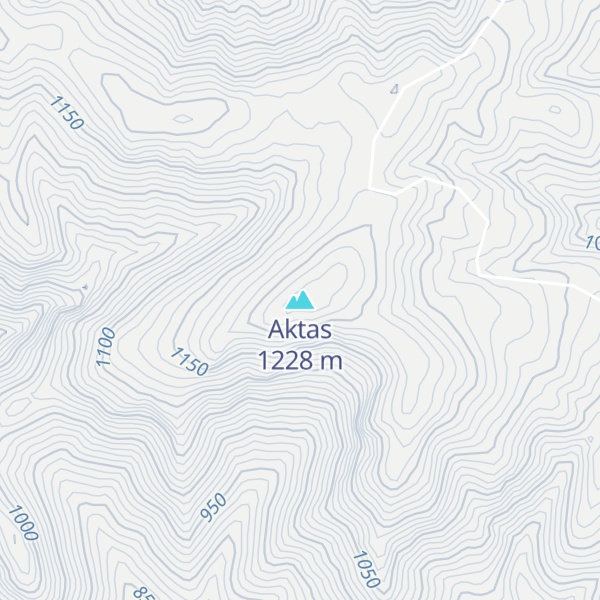 Map of Aktas